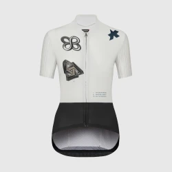 Koszulka Damska Rowerowa DYORA RS S11 Letnia ASSOS Safa Brian Almond Milk