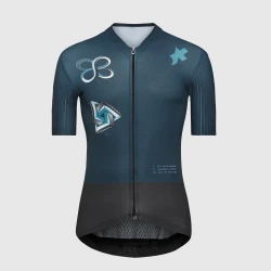 Męska Koszulka Rowerowa EQUIPE RS S11 Letnia ASSOS Safa Brian Impossible Green