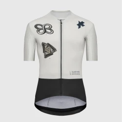 Męska Koszulka Rowerowa EQUIPE RS S11 Letnia ASSOS Safa Brian Almond Milk