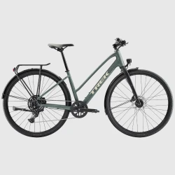 Rower Trekkingowy TREK FX Sport AL Equipped Midstep Keswick Green / Lichen Green Splatter