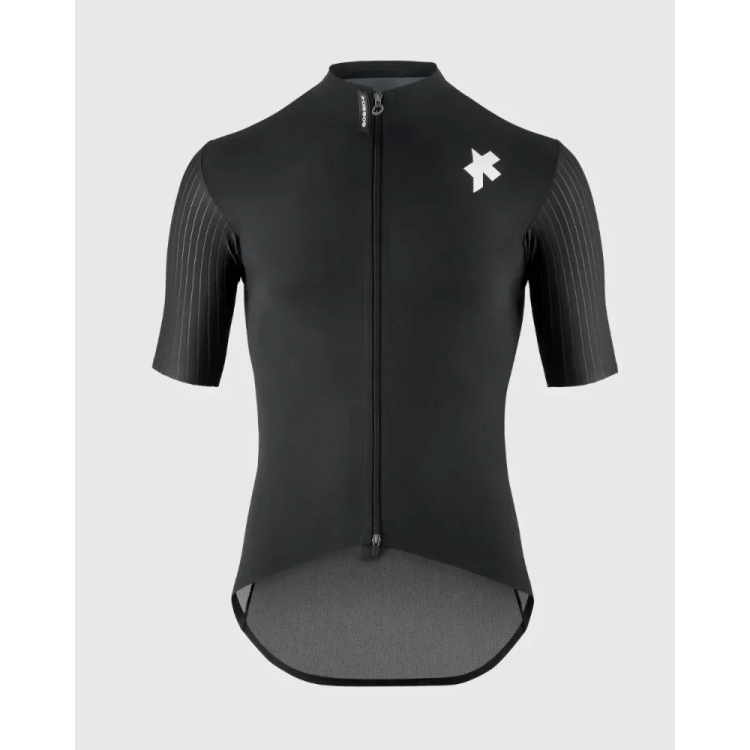 Koszulka ASSOS EQUIPE RS SHELL S11 Męska Wiosenno Jesienna Black Series