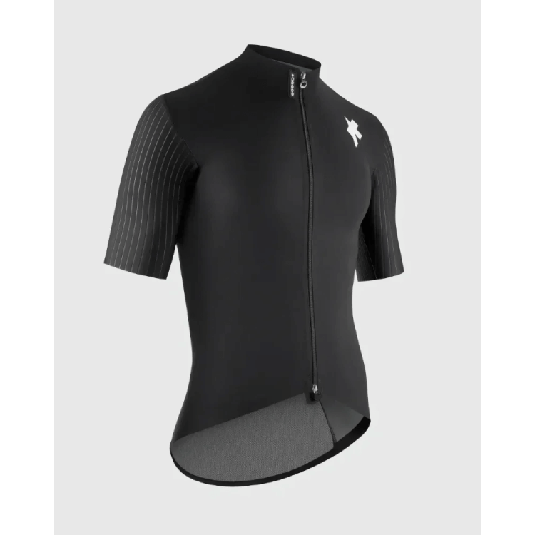 Koszulka ASSOS EQUIPE RS SHELL S11 Męska Wiosenno Jesienna Black Series