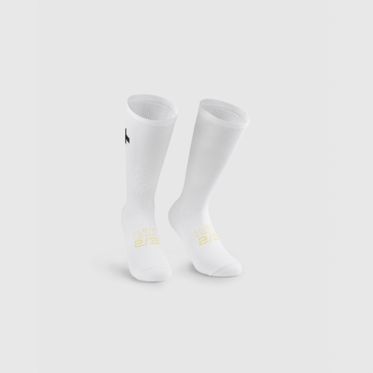 Skarpetki ASSOS P1 Wiosenno Jesienne White Series