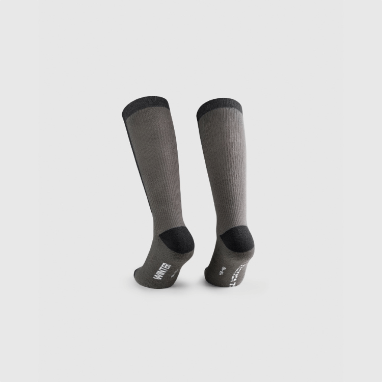 Skarpetki ASSOS TACTICA T5 Zimowe Black Series