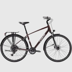 Rower Trekkingowy TREK Verve Equipped Dark Carmine - 2026