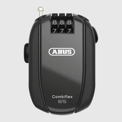 Zapięcie ABUS Combiflex™ StopOver 65 czarne