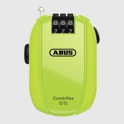 Zapięcie ABUS Combiflex™ StopOver 65 neon