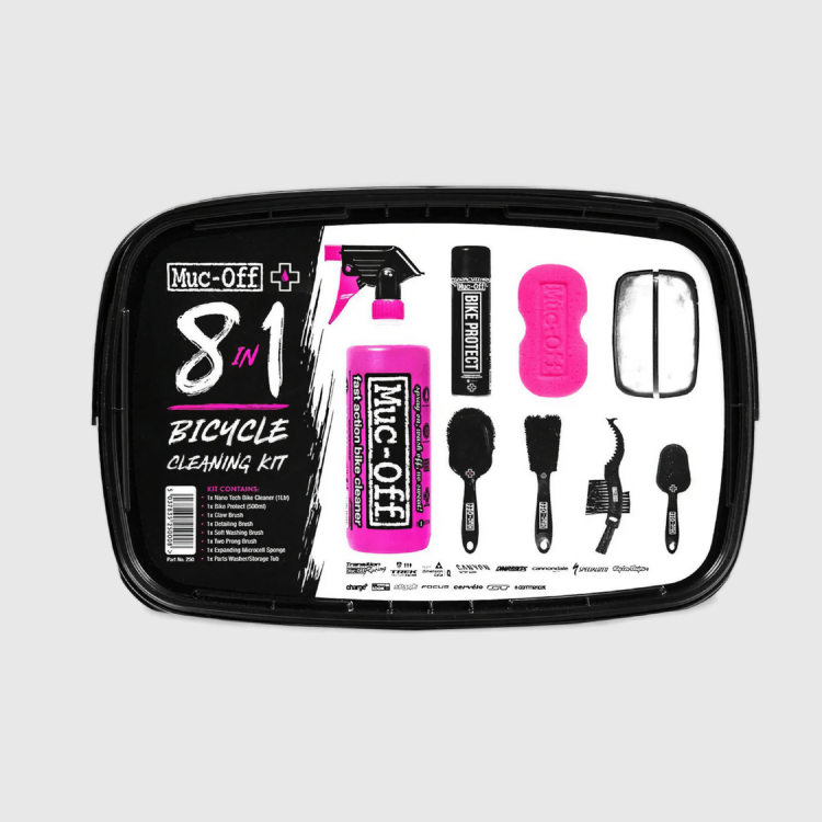 MUC-OFF ZESTAW DO MYCIA 8 W 1 8-In-One Bike Cleaning Kit
