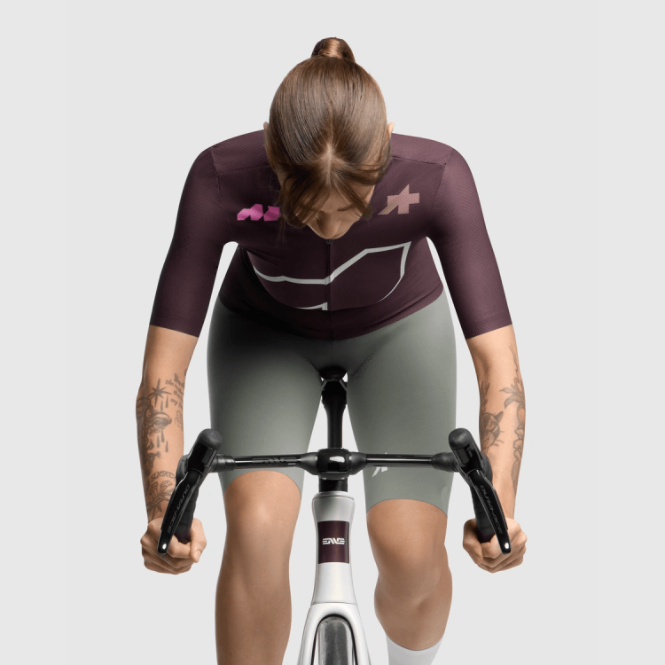 Koszulka Rowerowa ASSOS DYORA R Kobieca We Are The A Panic Red