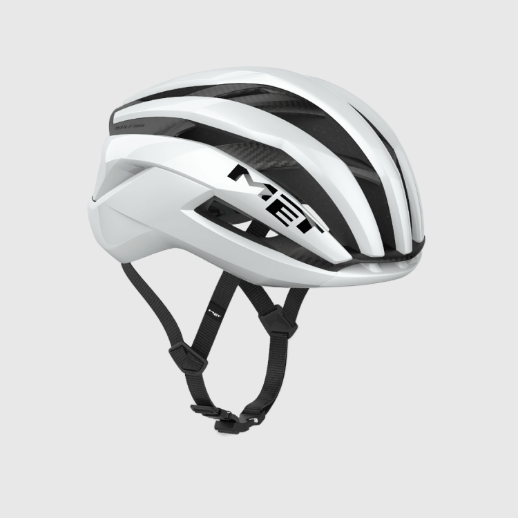 Kask MET TRENTA 3K CARBON white glossy