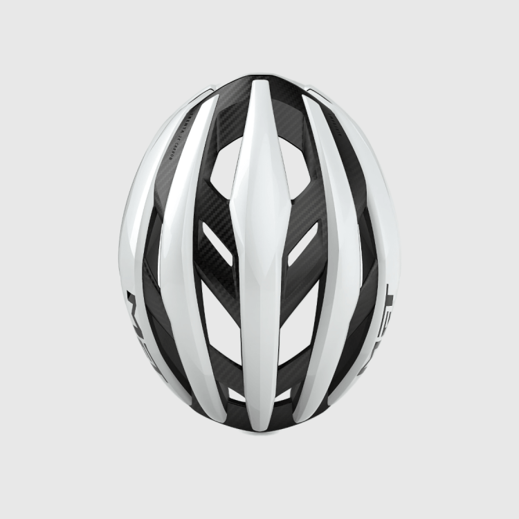 Kask MET TRENTA 3K CARBON white glossy