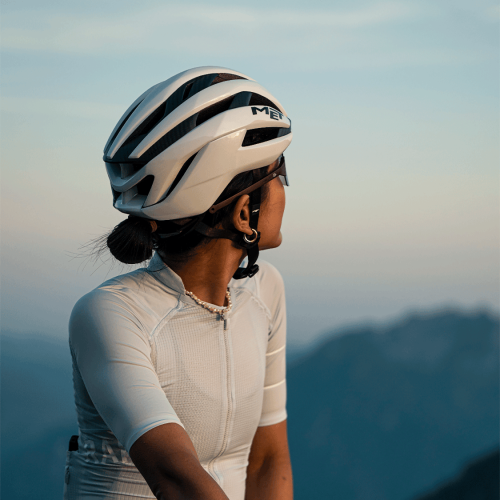 Kask MET TRENTA 3K CARBON white glossy