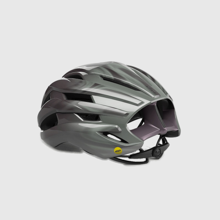 Kask Rowerowy MET TRENTA MIPS opal gray glossy