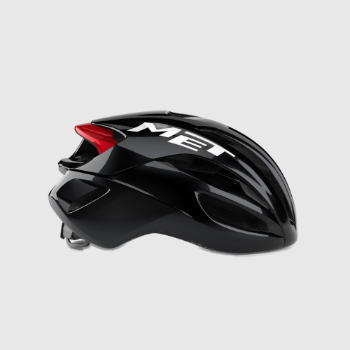 Kask Rowerowy MET RIVALE II MIPS black red glossy