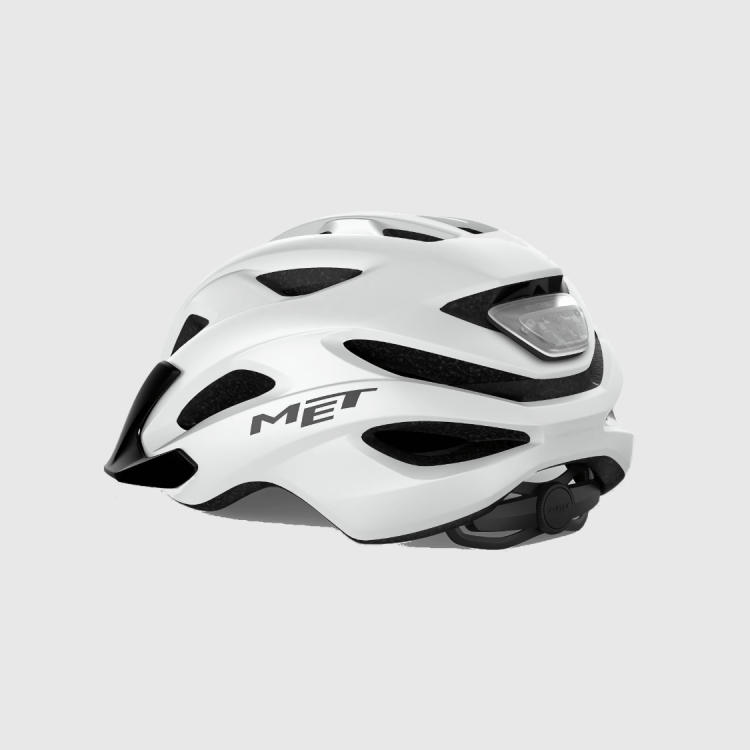 Kask Rowerowy MET CROSSOVER II white matt