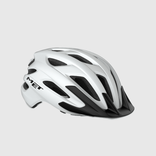 Kask Rowerowy MET CROSSOVER II white matt
