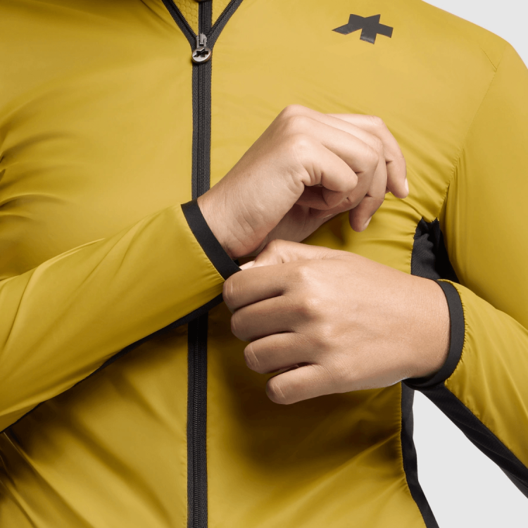 Kurtka Rowerowa ASSOS Kobieca UMA GT WIatrówka Golden Yellow