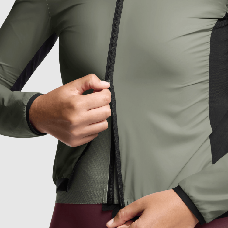 Kurtka Rowerowa ASSOS Kobieca UMA GT Wiatrówka Edge Green