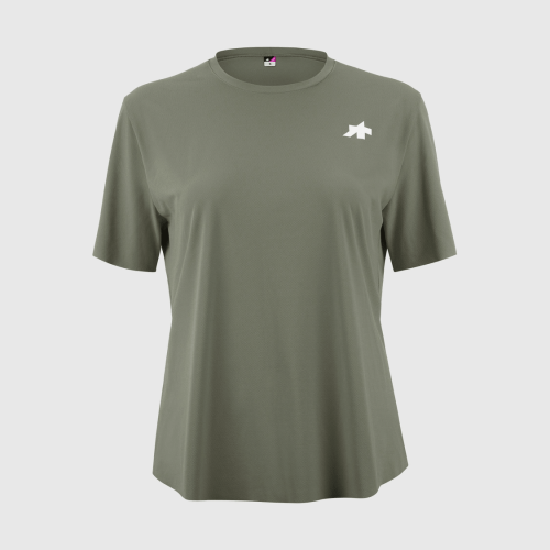 Koszulka Rowera ASSOS Kobieca TACTICA T5 Post Ride Edge Green