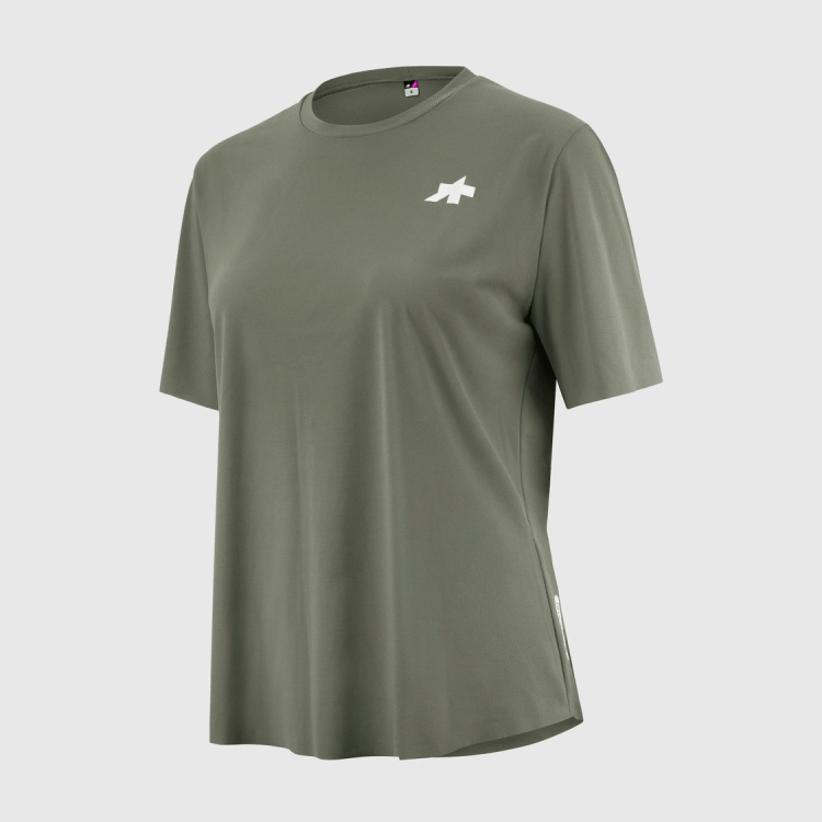 Koszulka Rowera ASSOS Kobieca TACTICA T5 Post Ride Edge Green