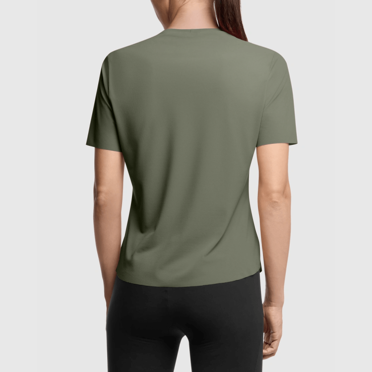 Koszulka Rowera ASSOS Kobieca TACTICA T5 Post Ride Edge Green