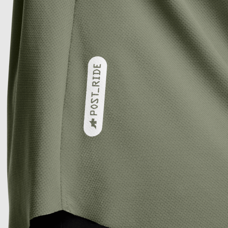 Koszulka Rowera ASSOS Kobieca TACTICA T5 Post Ride Edge Green