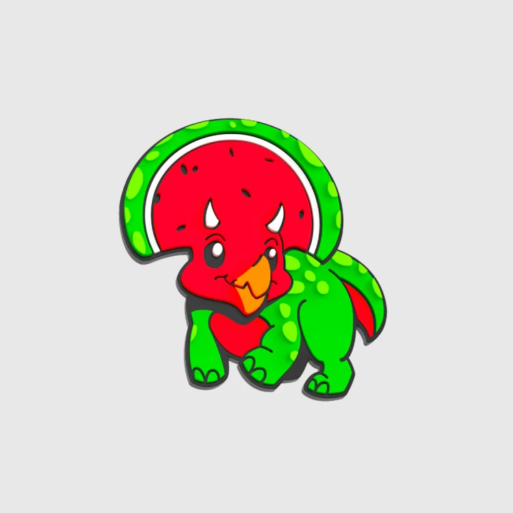 przypinki woom POP ONS florassic park