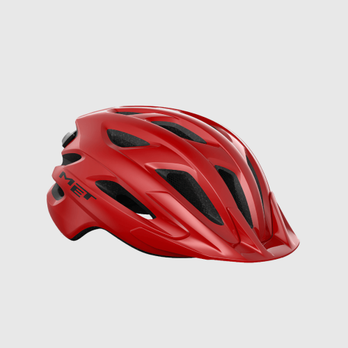 Kask Rowerowy MET CROSSOVER II red matt