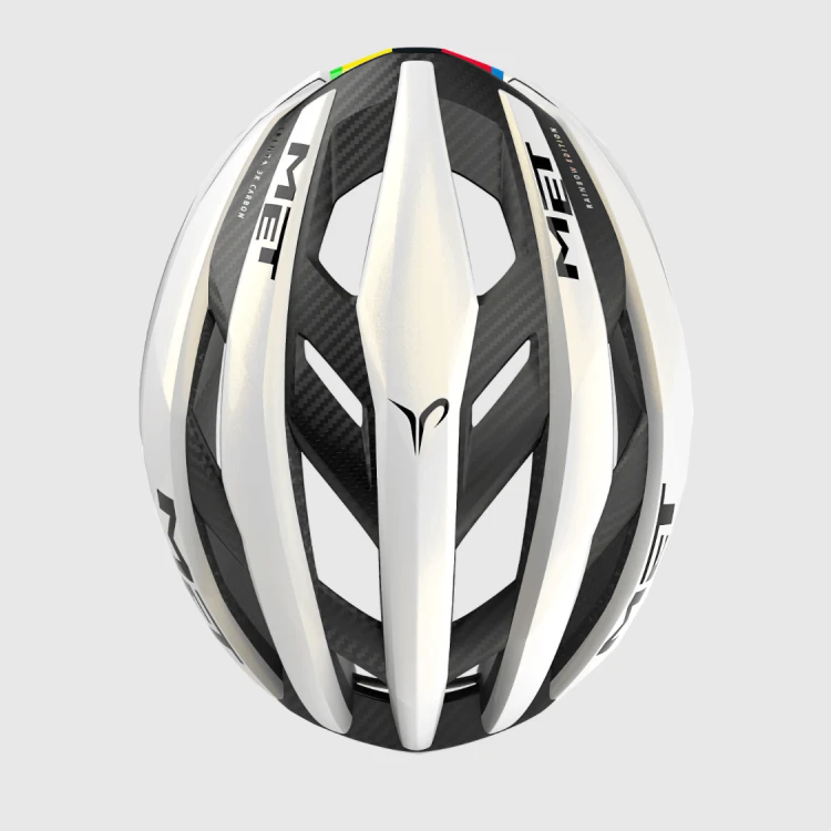 Kask Rowerowy MET TRENTA 3K CARBON RAINBOW Limited Edition