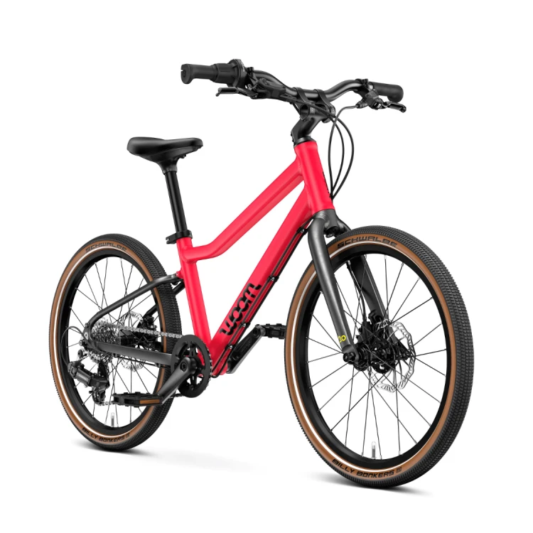 Rower Dziecięcy woom EXPLORE 4 LTD neon pink