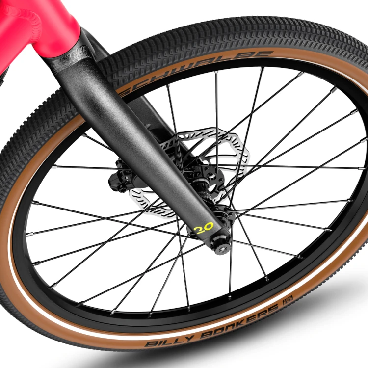Rower Dziecięcy woom EXPLORE 4 LTD neon pink