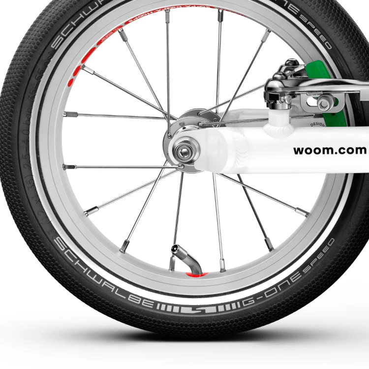 Rower Dziecięcy woom GO 1 LTD neon lime