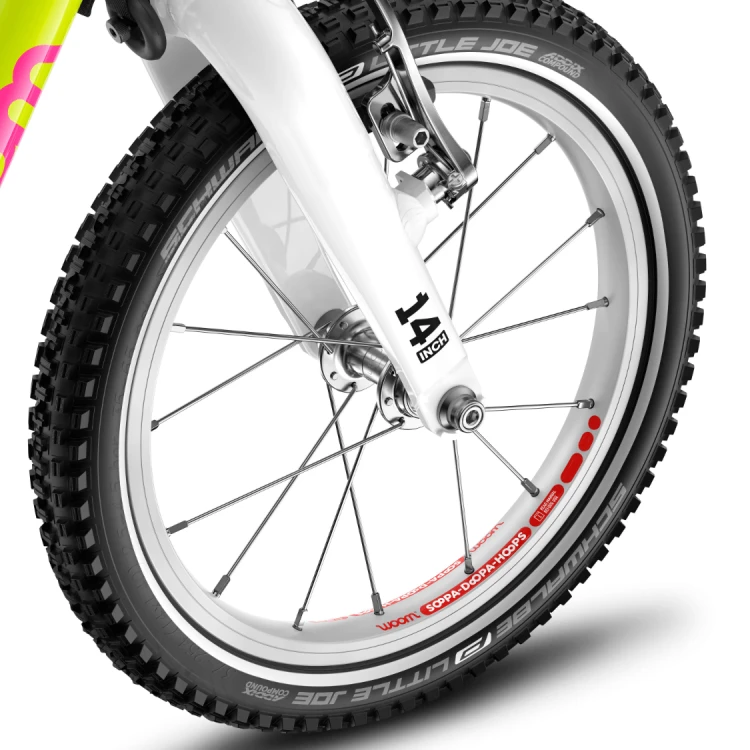 Rower Dziecięcy woom GO 2 LTD neon lime