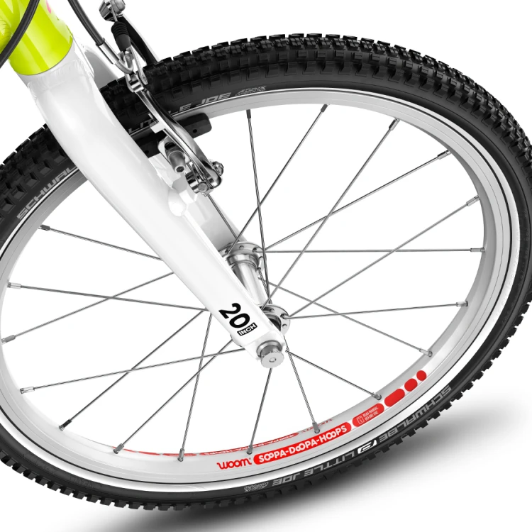 Rower Dziecięcy woom GO 4 LTD neon lime