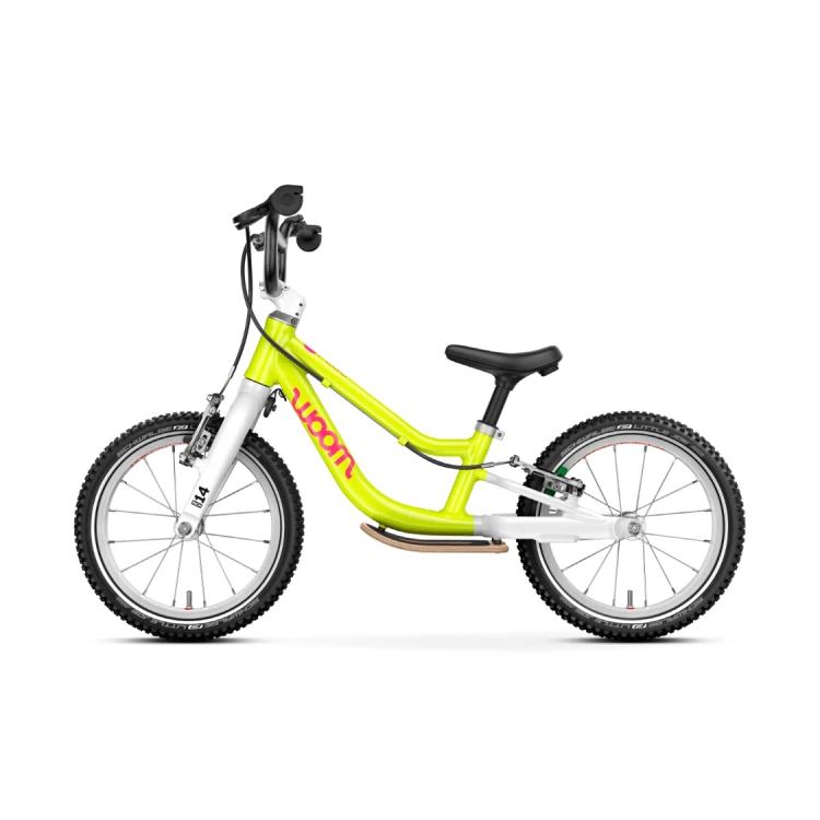 Rower Dziecięcy woom GO 1 PLUS LTD neon lime