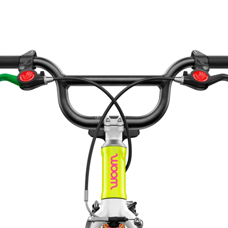 Rower Dziecięcy woom GO 1 PLUS LTD neon lime