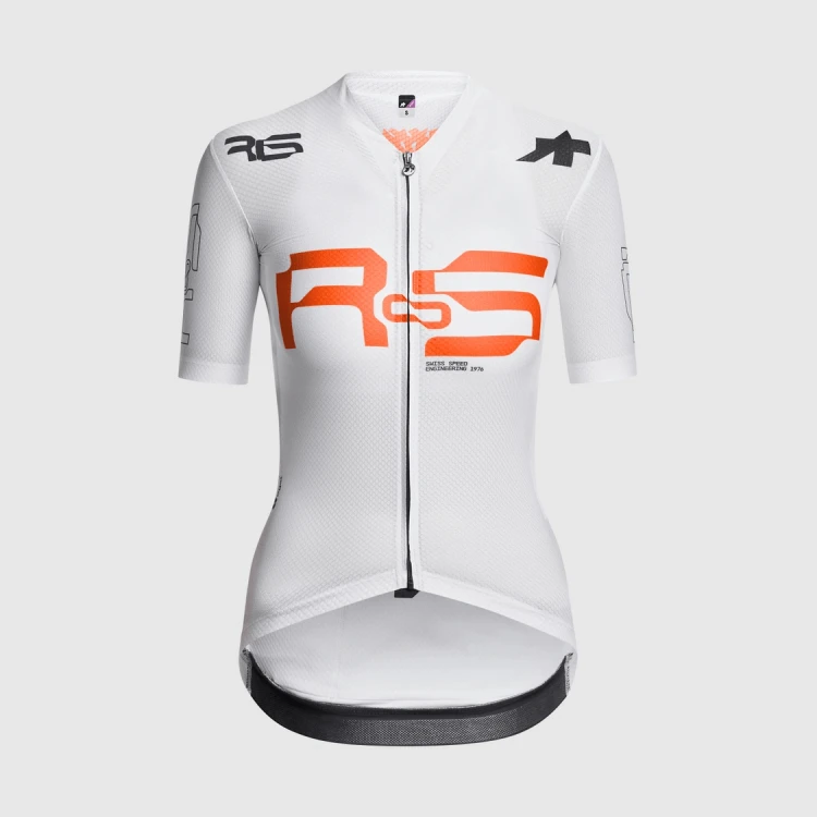 Koszulka Rowerowa ASSOS Damska DYORA R S11 OGAT White Orange