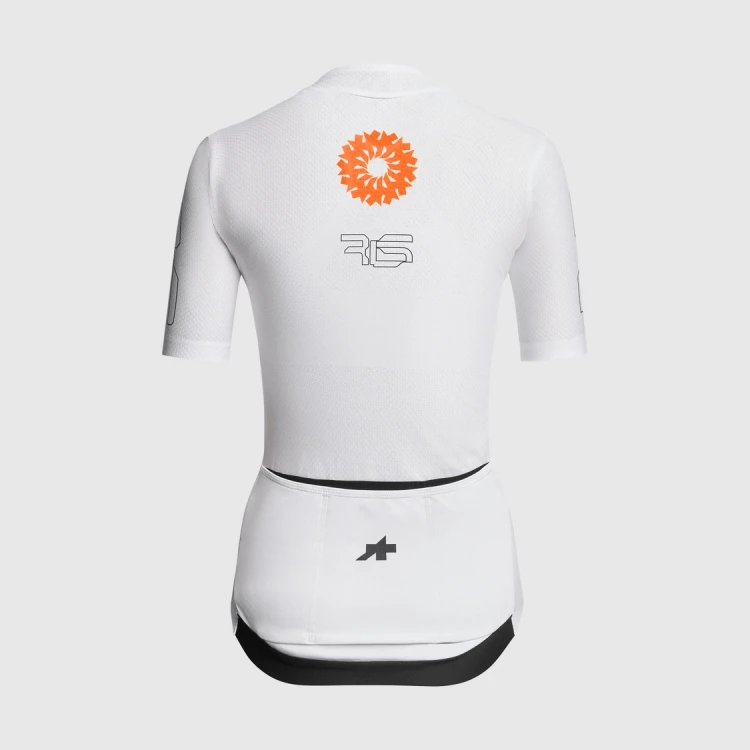 Koszulka Rowerowa ASSOS Damska DYORA R S11 OGAT White Orange