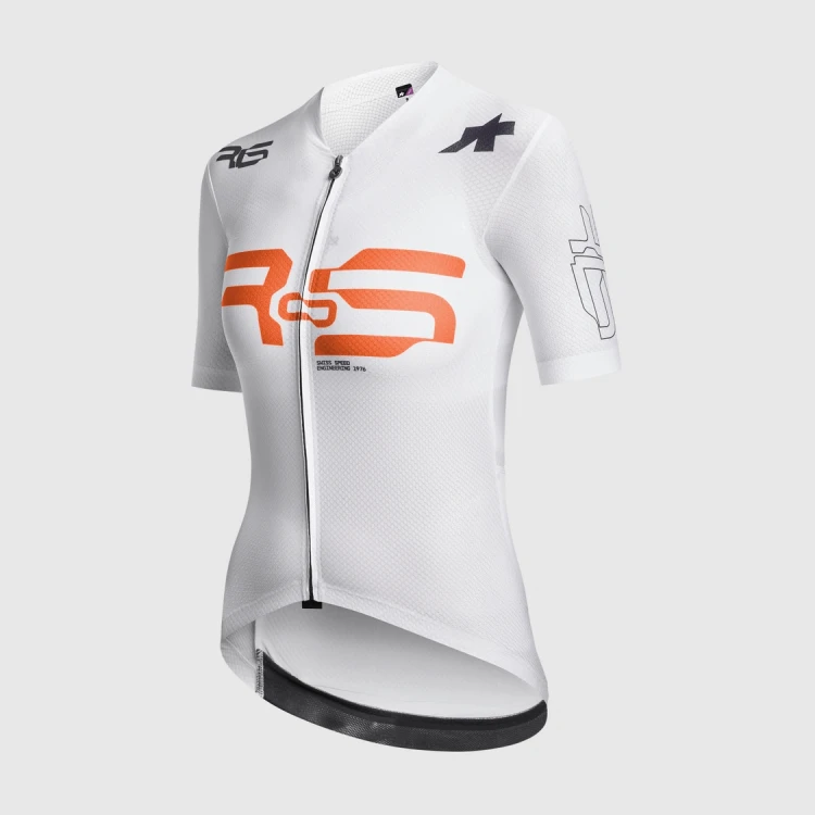 Koszulka Rowerowa ASSOS Damska DYORA R S11 OGAT White Orange