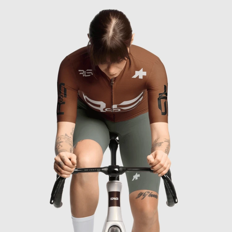 Koszulka Rowerowa ASSOS Damska DYORA R S11 OGAT Pocket Brown