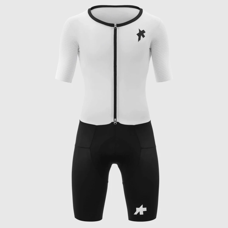 Kombinezon ASSOS EQUIPE RSR TRIATOR Speedsuit S11 White Series