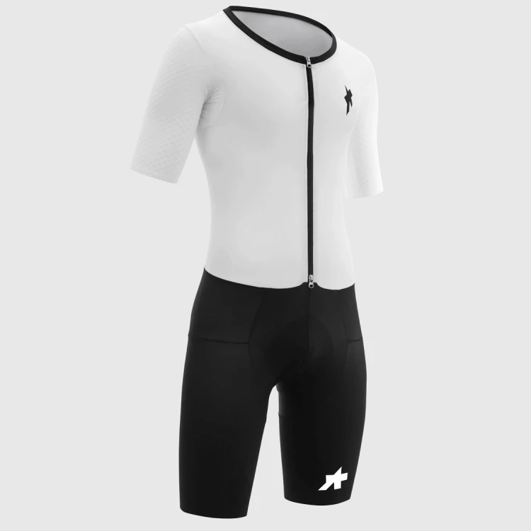 Kombinezon ASSOS EQUIPE RSR TRIATOR Speedsuit S11 White Series