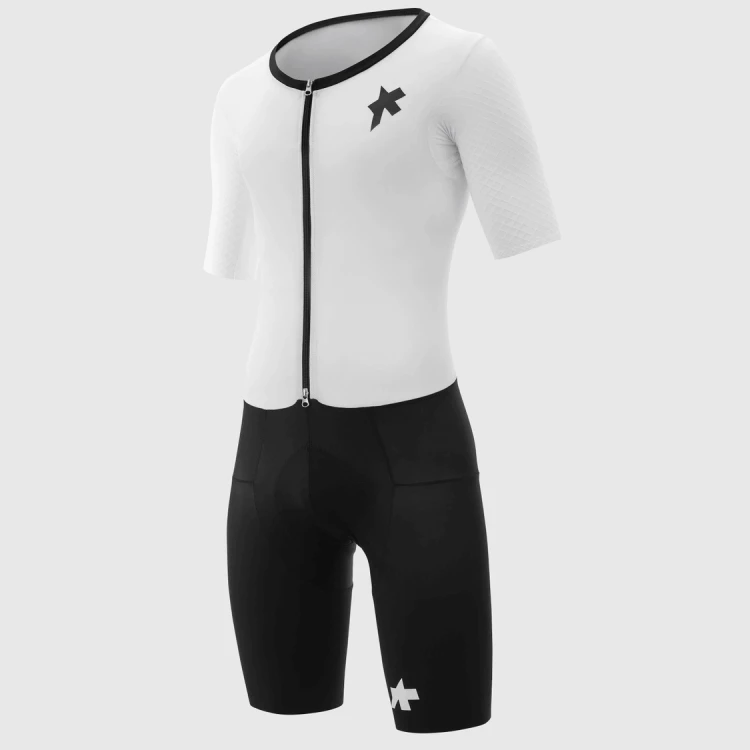 Kombinezon ASSOS EQUIPE RSR TRIATOR Speedsuit S11 White Series