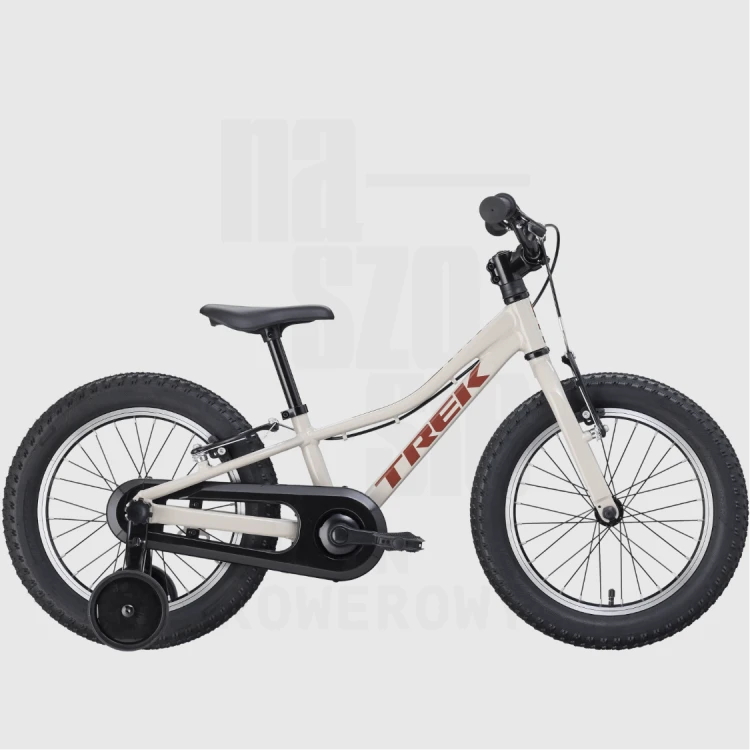 Rower Dziecięcy TREK Precaliber 16” z wolnobiegiem Buff Beige