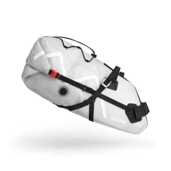 Torba Podsiodłowa CYCLITE SADDLE BAG / 02 jasno szara