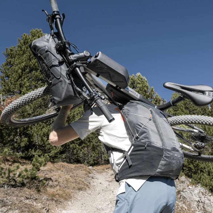 Torba na Kierownicę CYCLITE HANDLE BAR ROLL BAG / 02 czarna