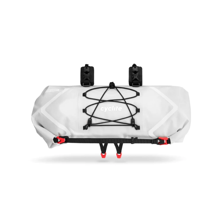 Torba na Kierownicę CYCLITE HANDLE BAR ROLL BAG / 02 jasno szara