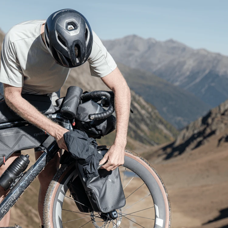 Torba na Widelec CYCLITE FORK BAG / 01 LEFT czarna