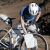 Torba na Widelec CYCLITE FORK BAG / 01 LEFT jasno szara
