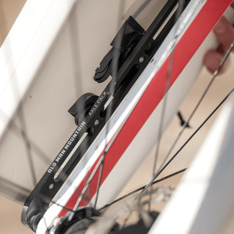 Torba na Widelec CYCLITE FORK BAG / 01 LEFT jasno szara